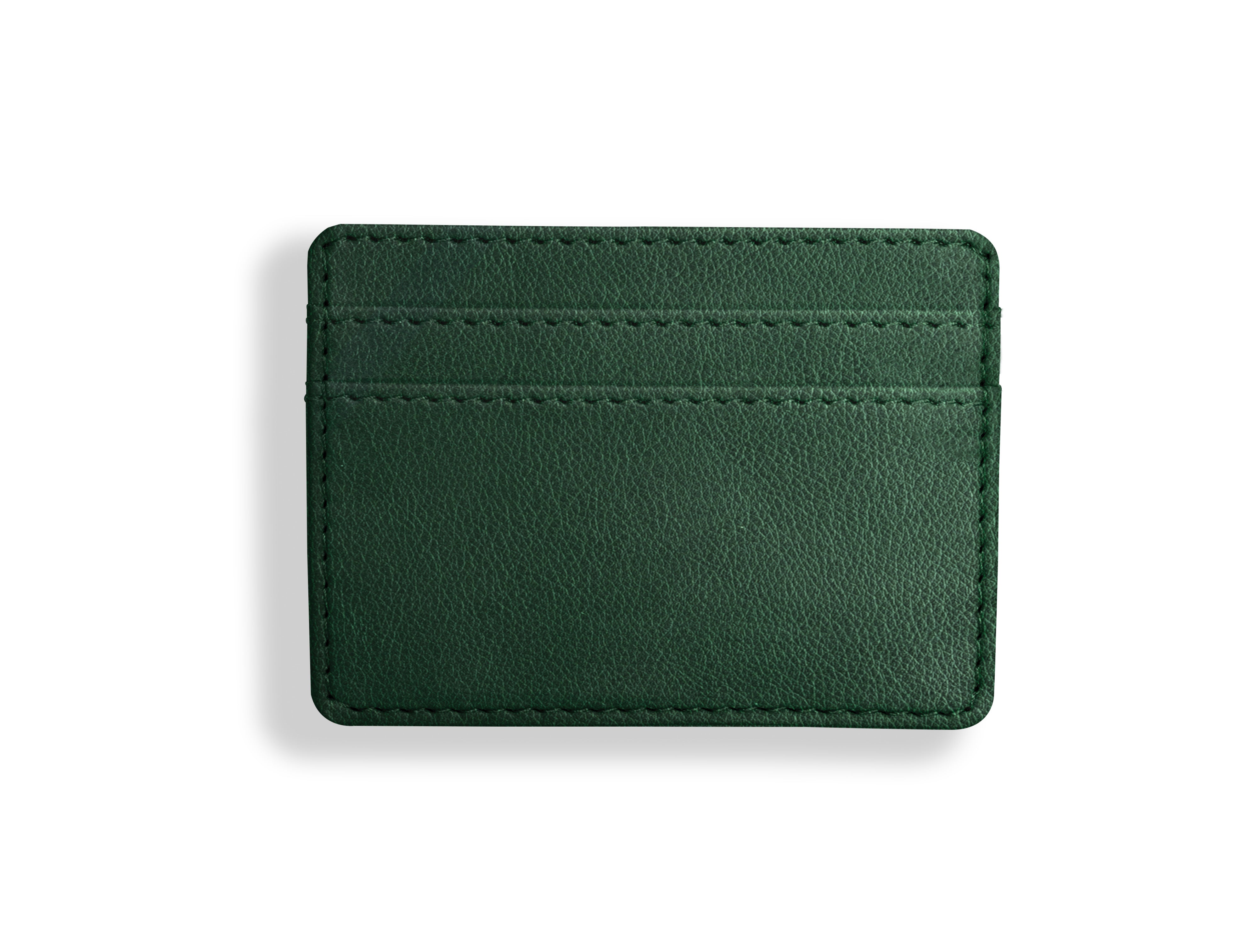 Chelsea Leather Slim Card Holder - Green