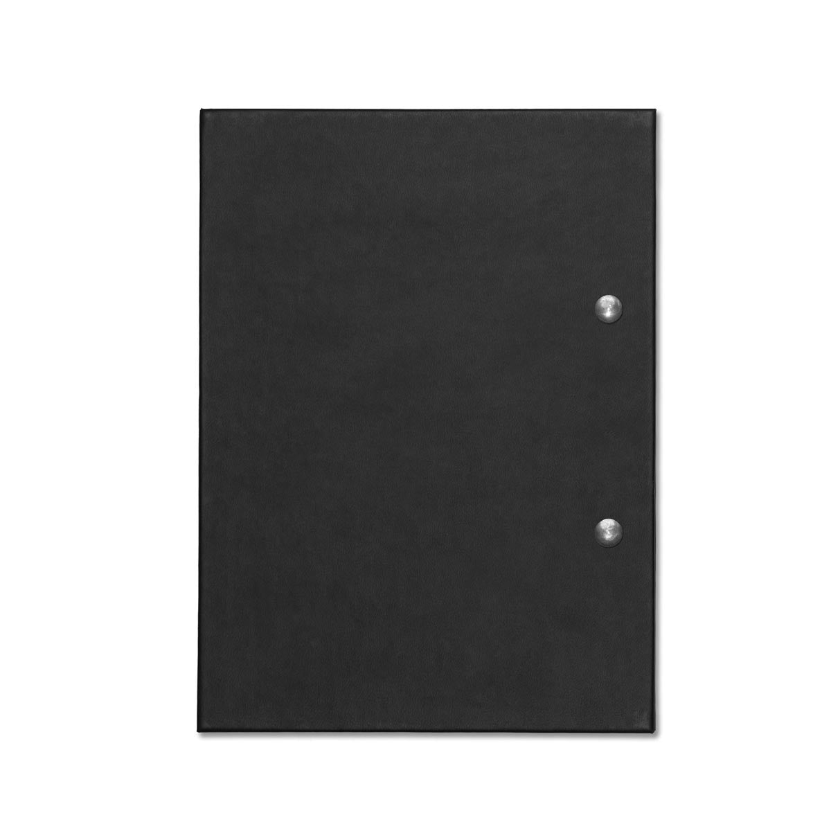 Dorchester A5 Menu Holder with Rivets Black