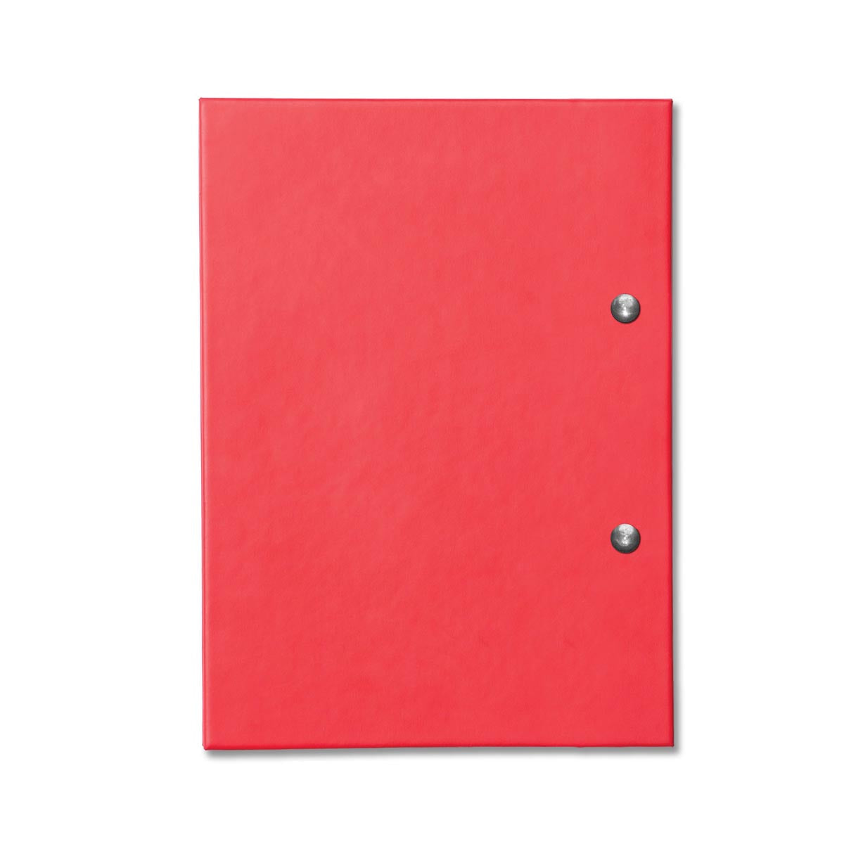 Dorchester A5 Menu Holder with Rivets Red