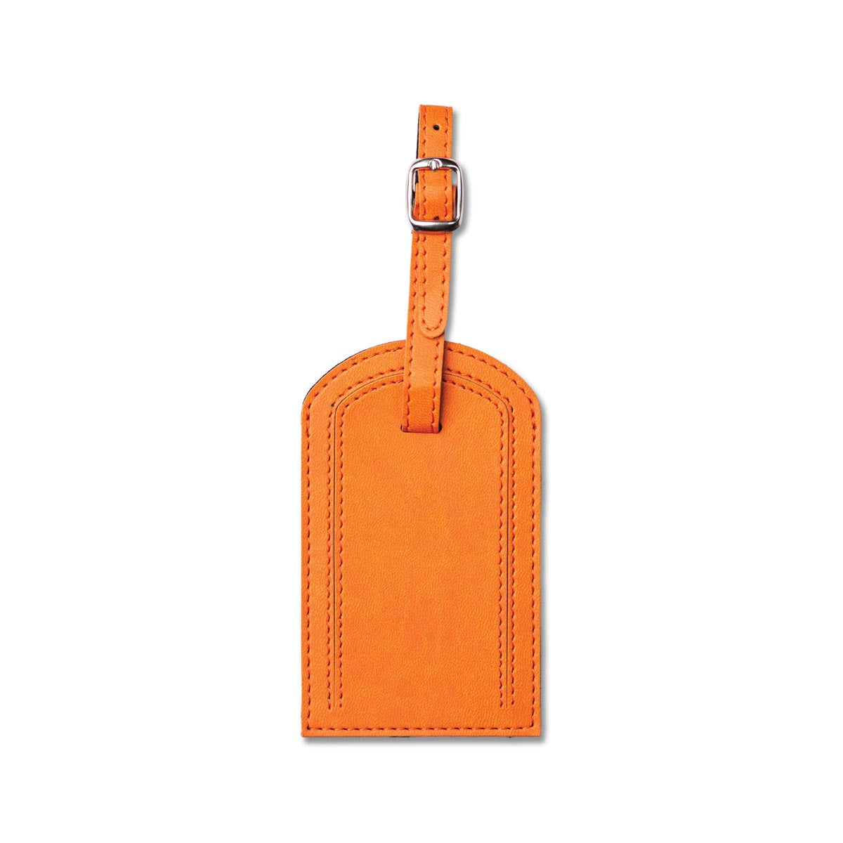 Dorchester Large Luggage Tag Orange