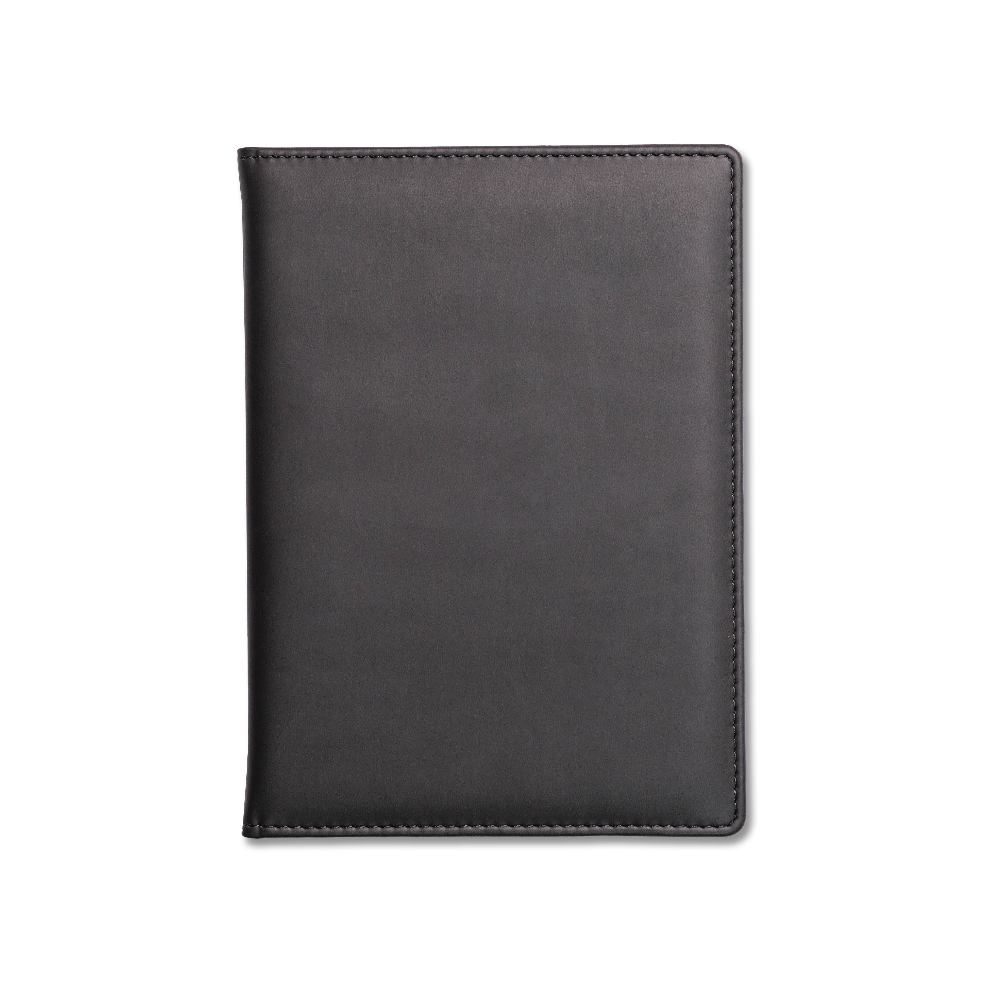 Dorchester A5 Menu Holder with 2 Clear Pockets Black
