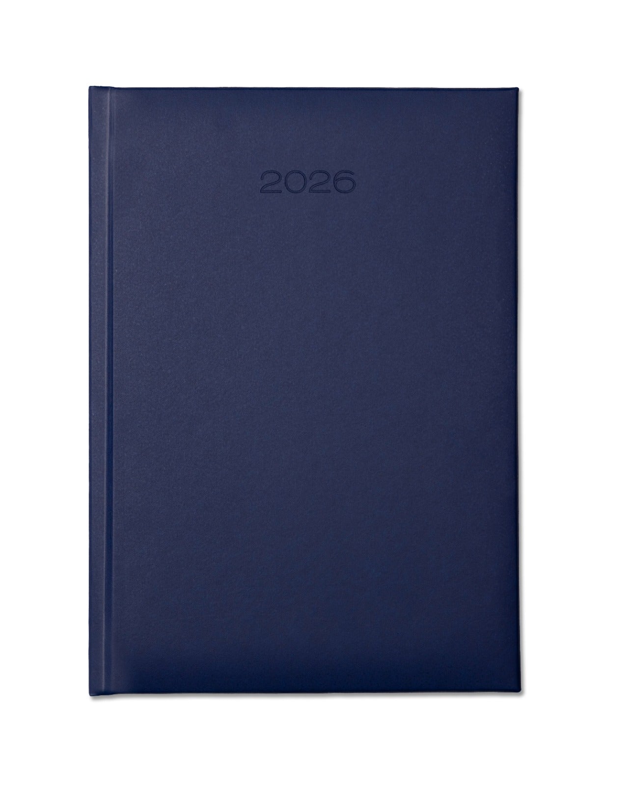 Lewes SmoothGrain A4 Desk Diary, Day Per Page, Blue