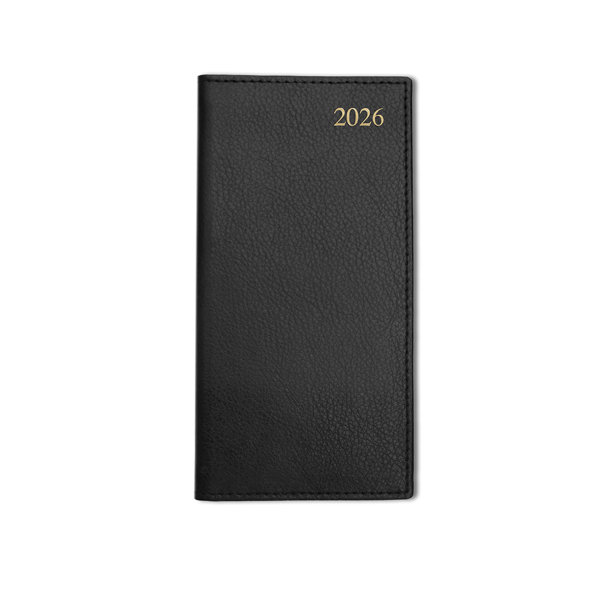 Chelsea Leather Pocket Diary, Week To View, Black