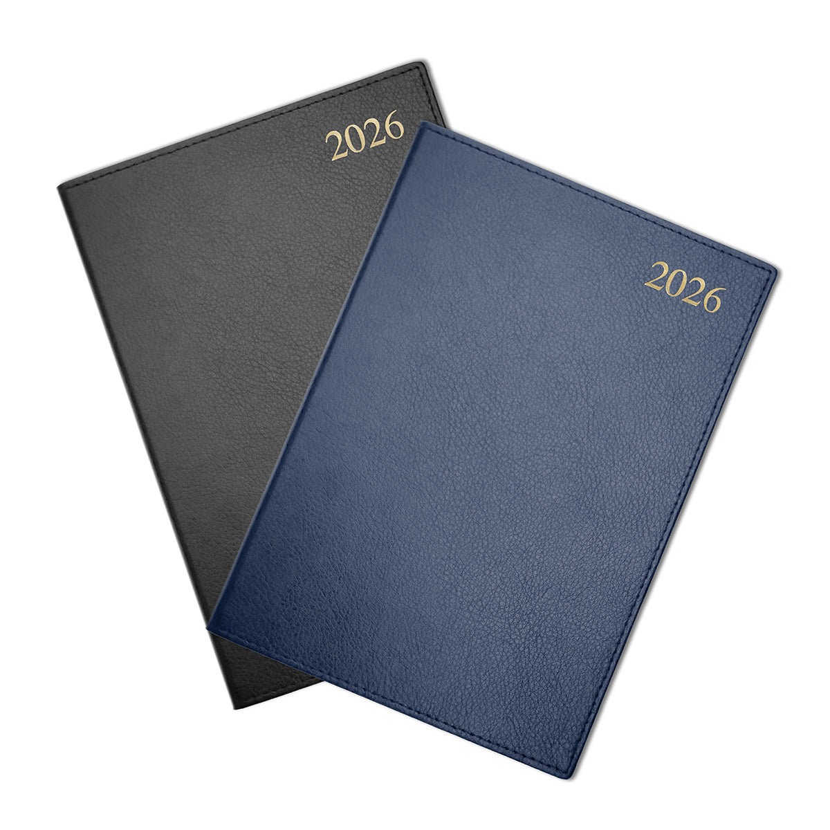 Chelsea Leather A4 Desk Diary, Day Per Page