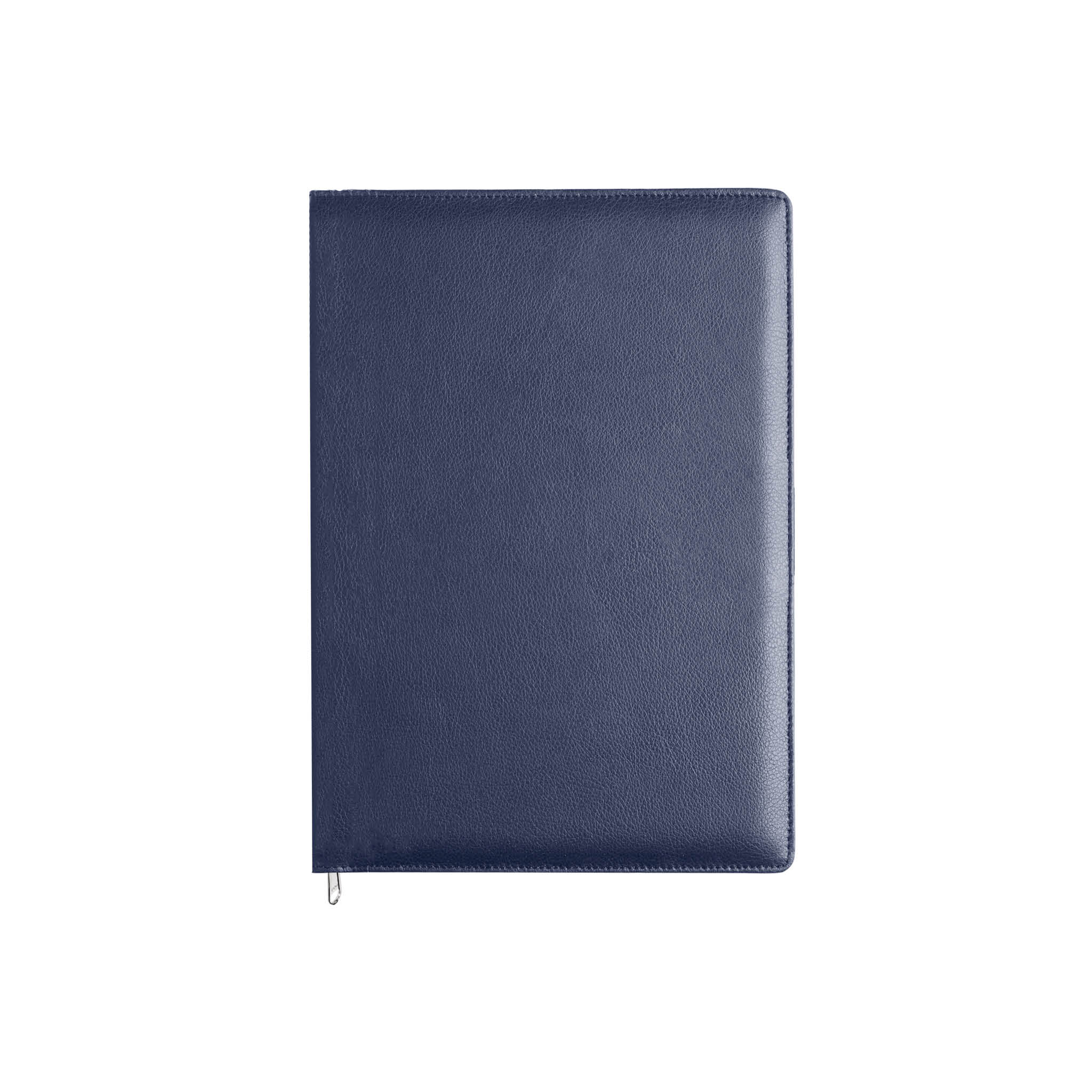 Chelsea Leather A5 Zipped Conference Folder - Navy
