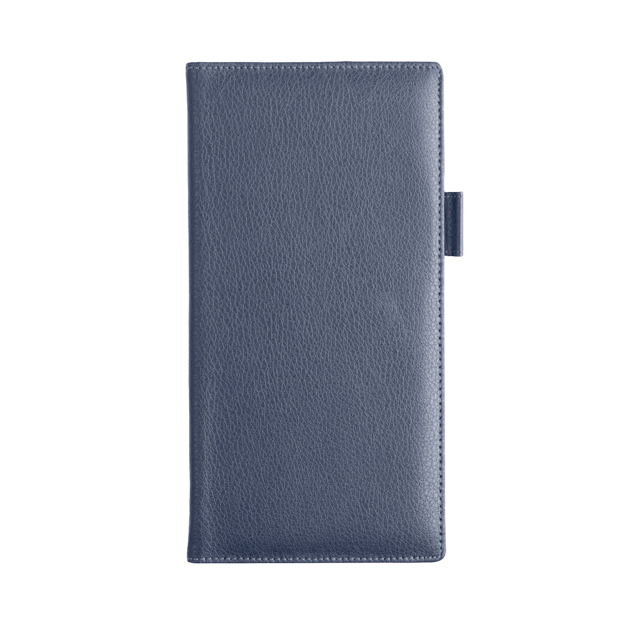 Chelsea Leather Collection Pocket Wallet, Blue