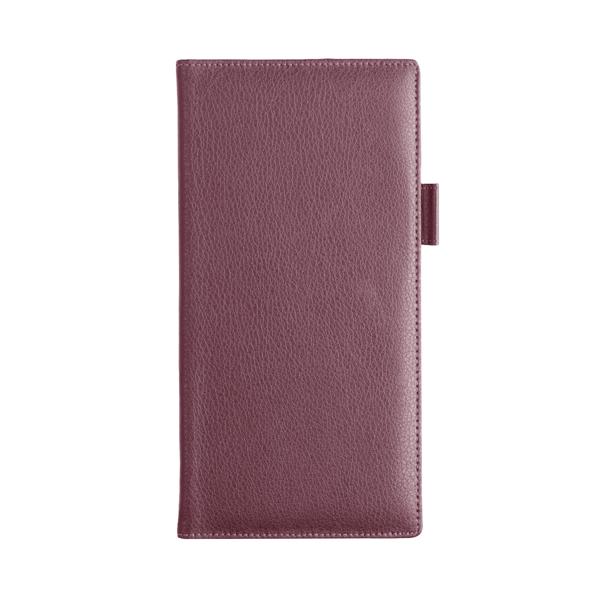 Chelsea Leather Collection Pocket Wallet, Burgundy