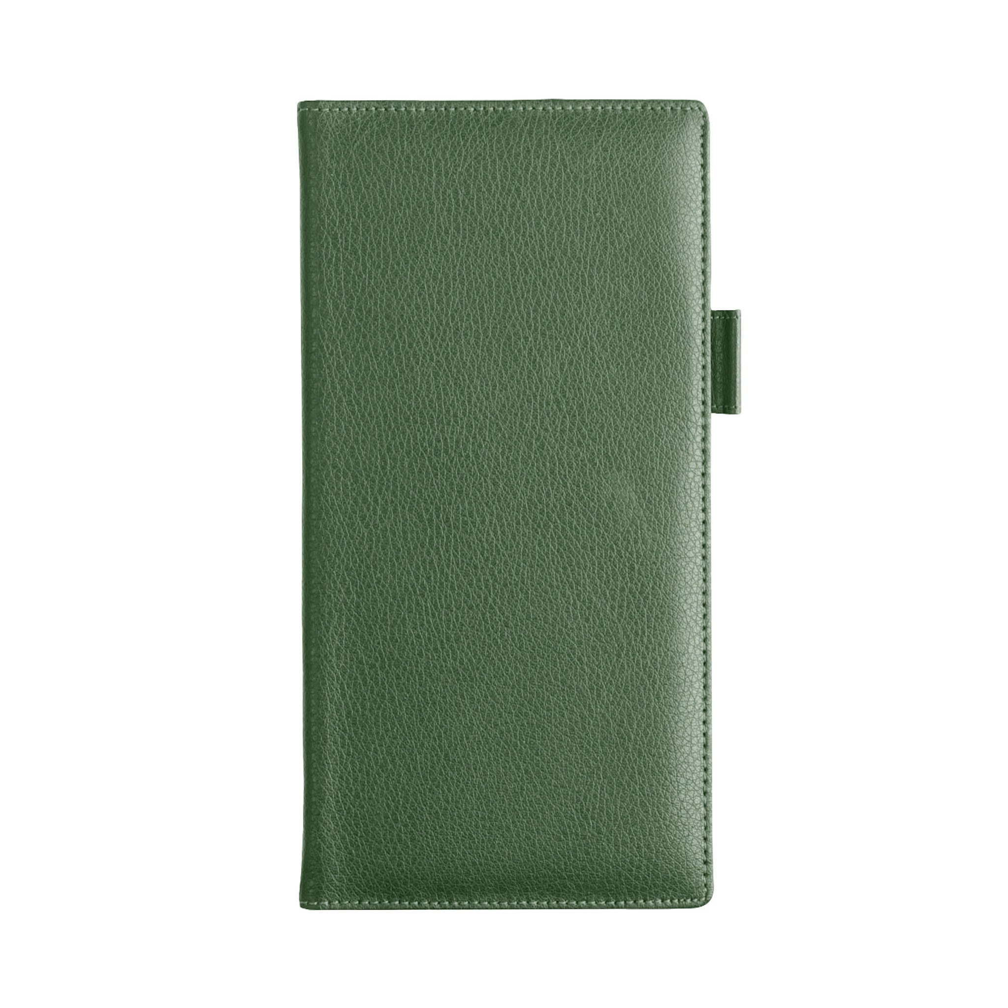 Chelsea Leather Collection Pocket Wallet, Green