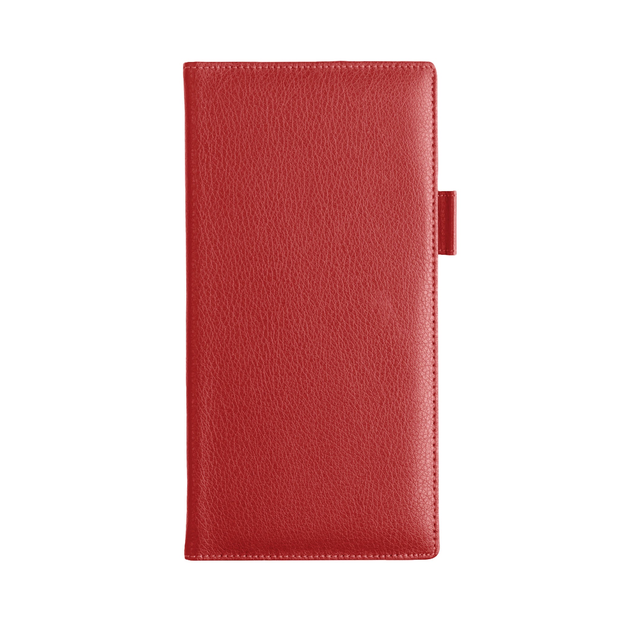 Chelsea Leather Collection Pocket Wallet, Red