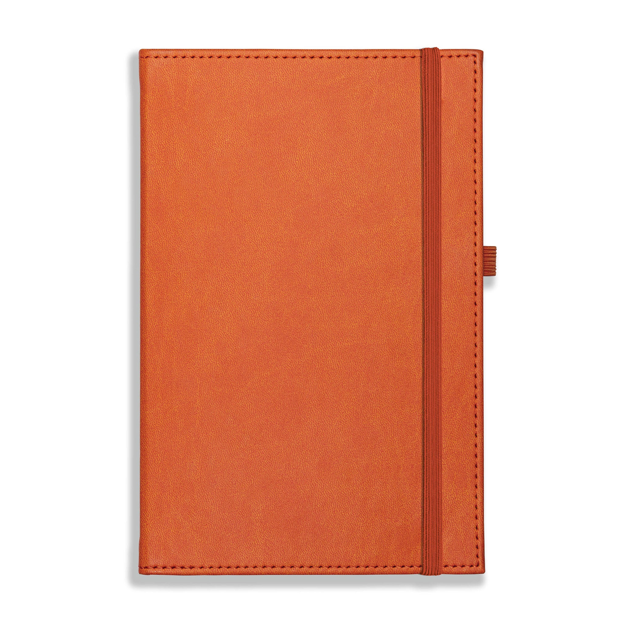 Dorchester NewHide A5 Notebook, Feint Ruled, Orange