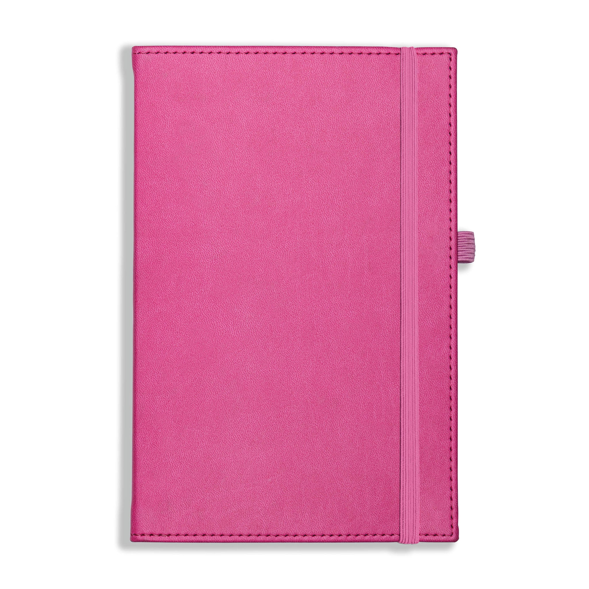 Dorchester NewHide A5 Notebook, Feint Ruled, Pink