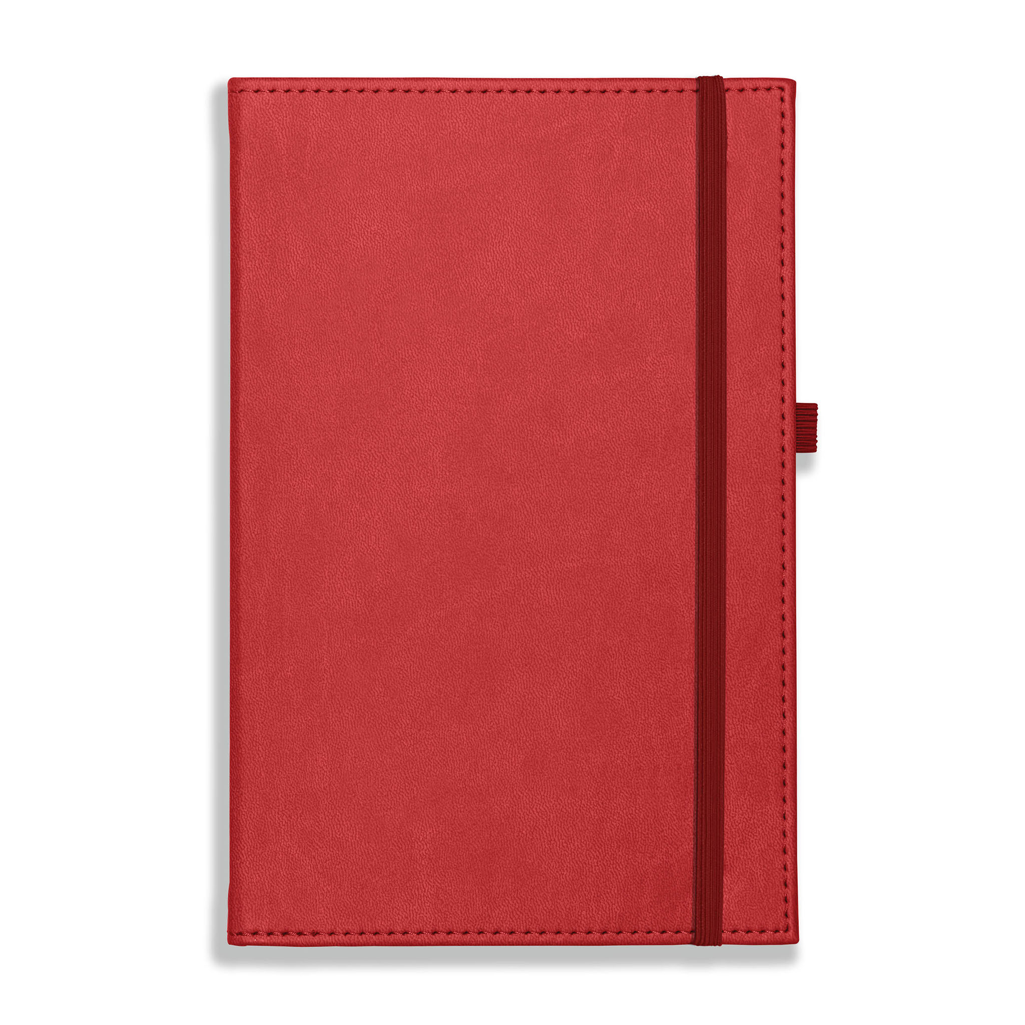 Dorchester NewHide A5 Notebook, Feint Ruled, Red