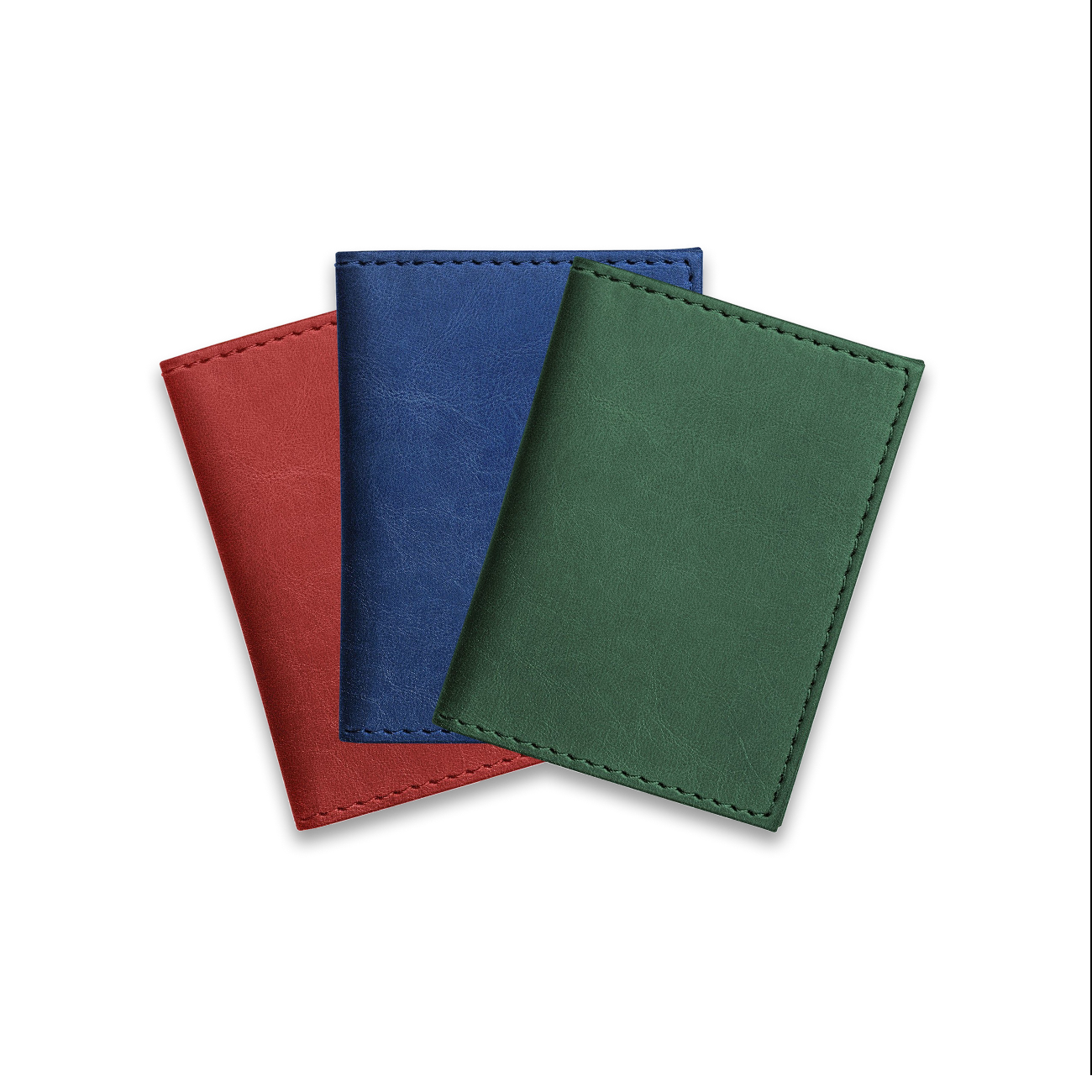 Harrogate Collection Faux Leather Card Holder