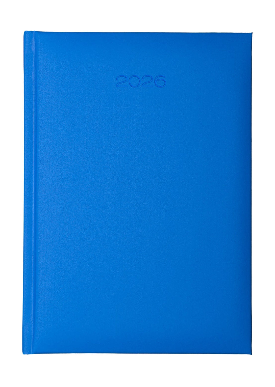 Lewes SmoothGrain A4 Desk Diary, Day Per Page, Light Blue