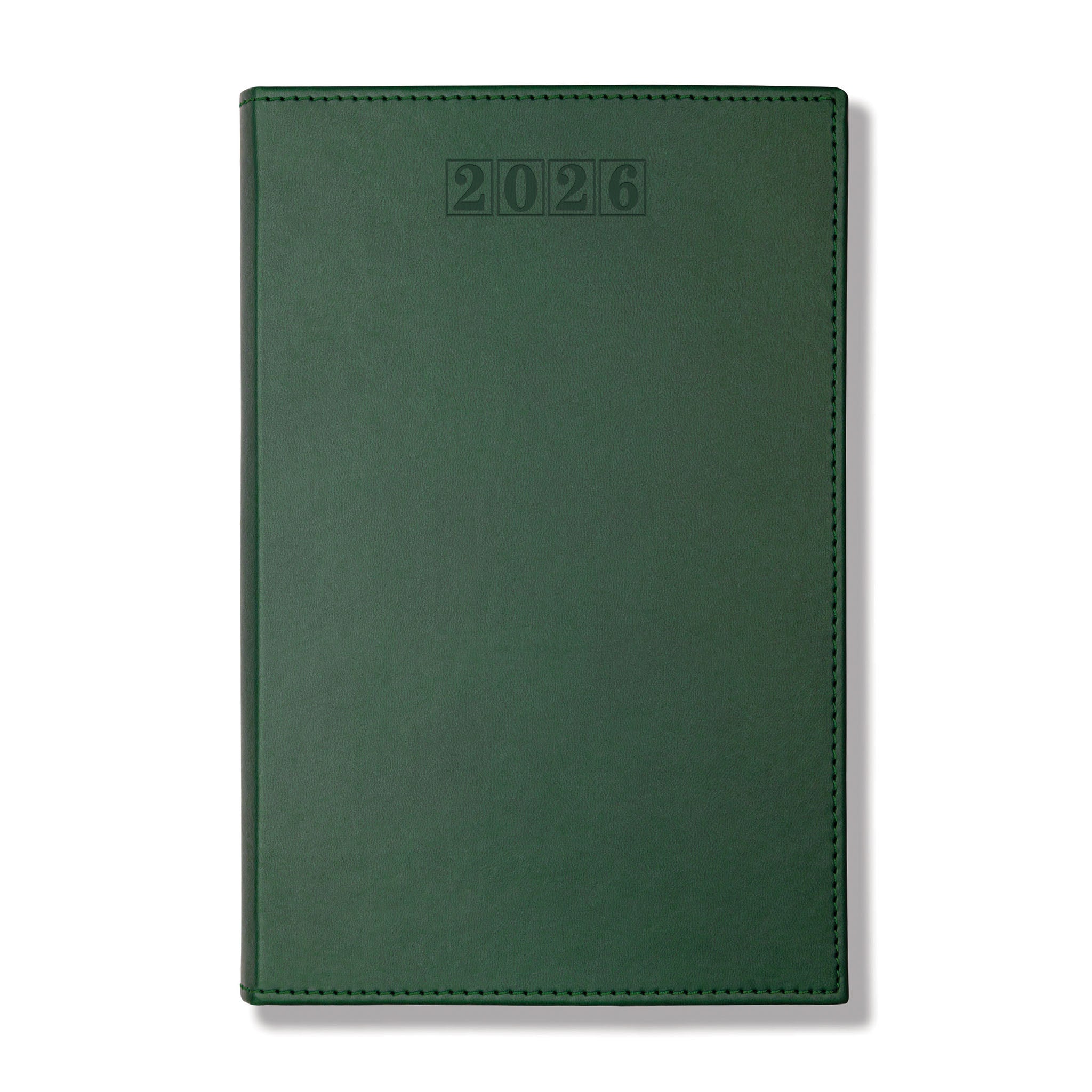 Harrogate Collection Faux Leather Pocket Wallet, Green