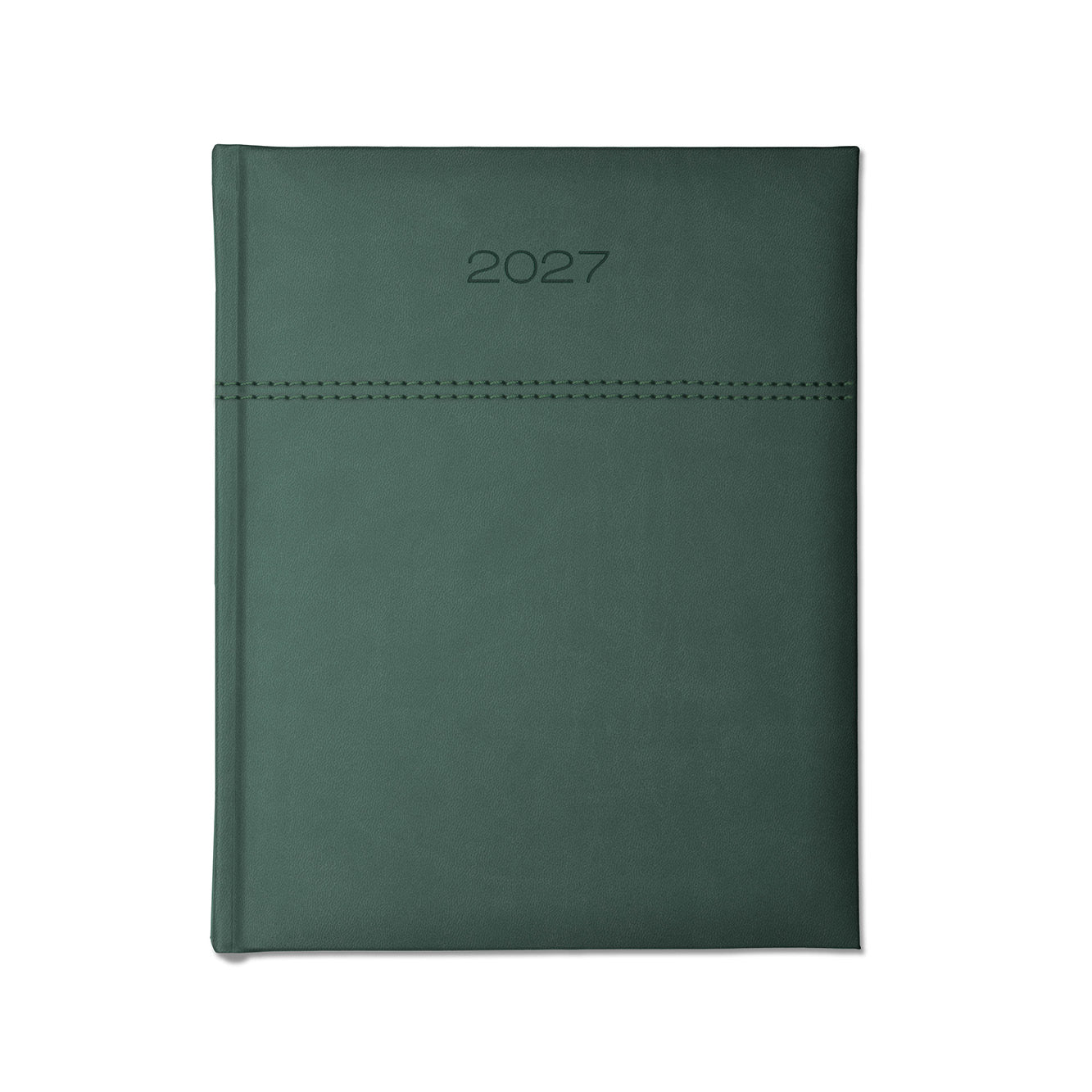 Dorchester Horizon Quarto Desk Diary, Week to View, Green-Green