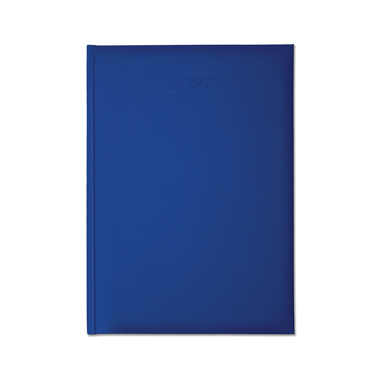 Lewes SmoothGrain A4 Desk Diary, Day Per Page, Royal blue