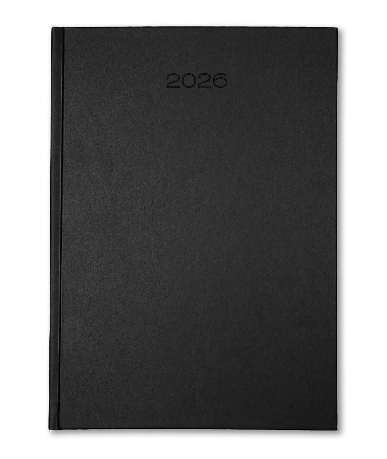 Lewes SmoothGrain A4 Garage Desk Diary, Day Per Page, Black