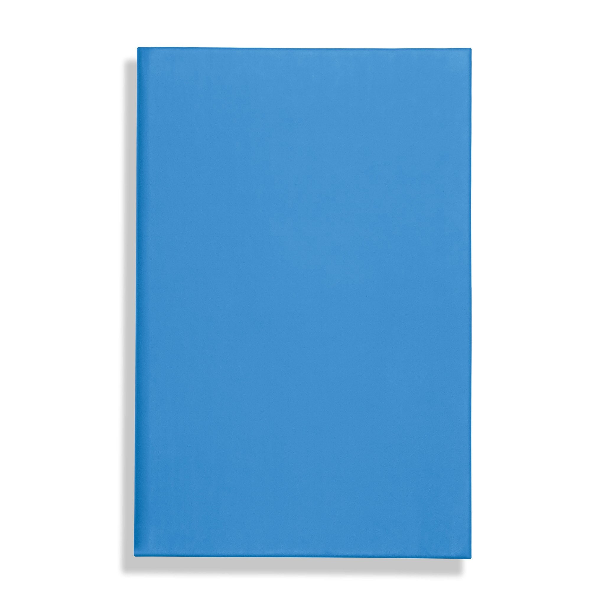 Apple Peel Eco, vegan / peel A5 Notebook, Feint Ruled, Light Blue