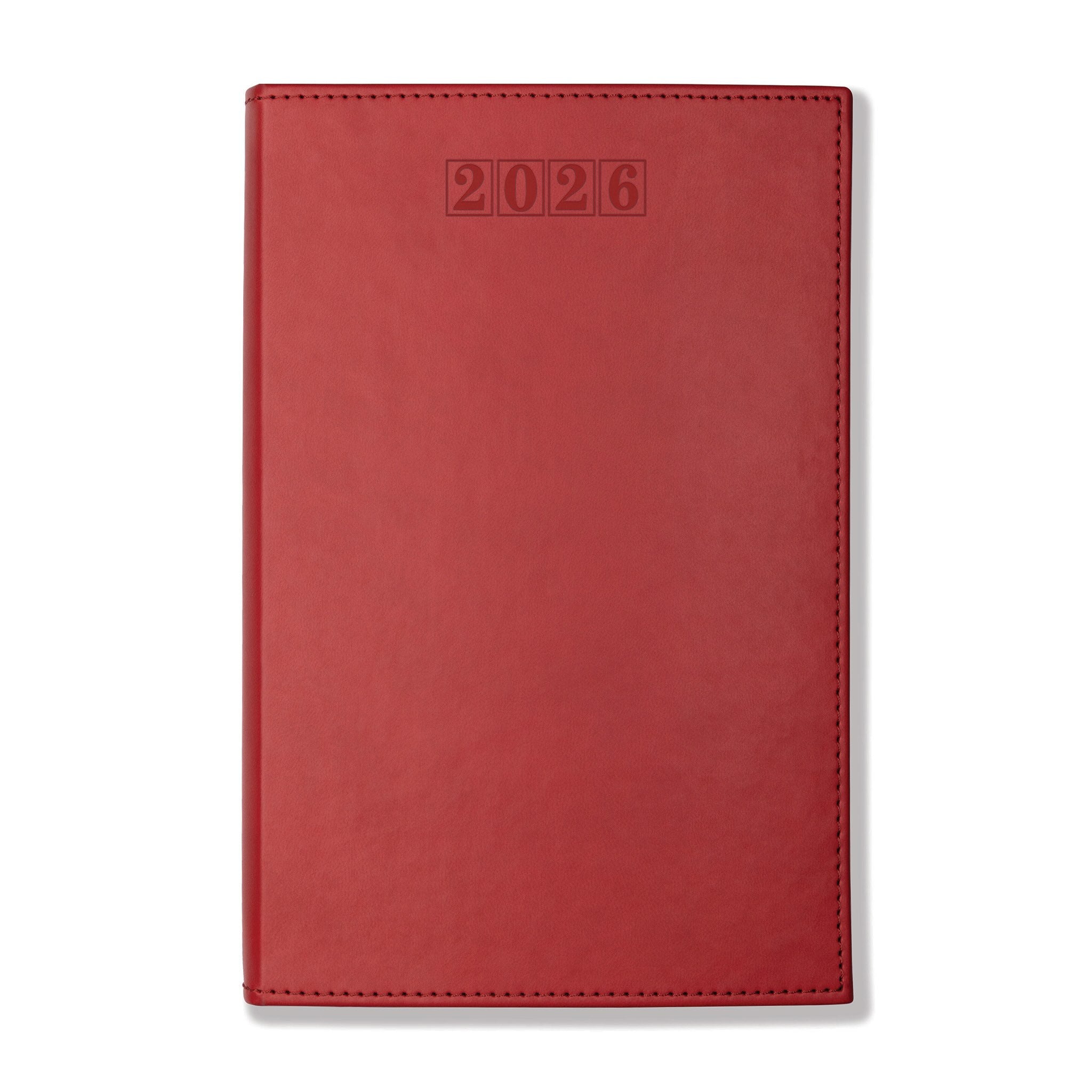 Dorchester NewHide A5 Desk Diary, Week To View