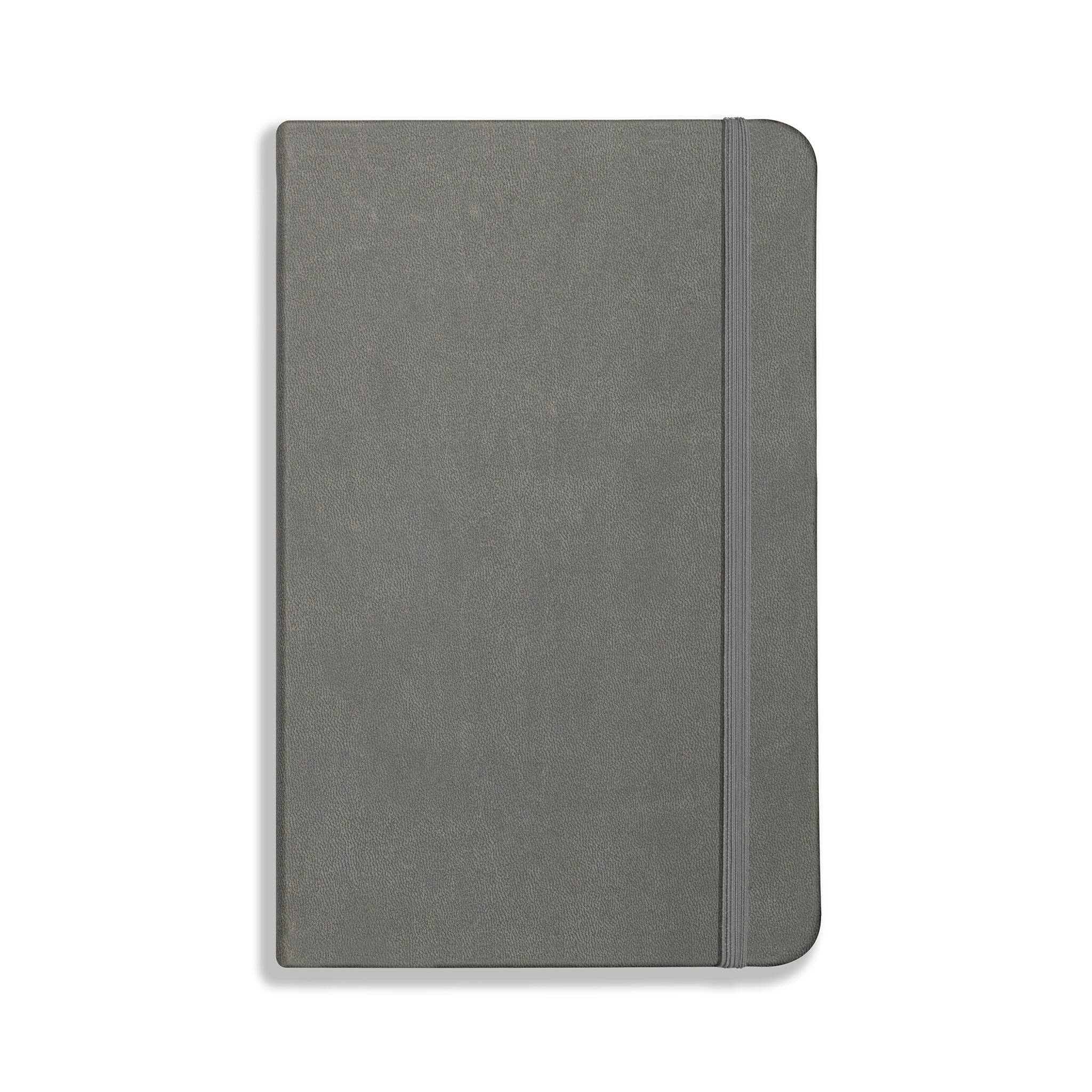 Dorchester NewHide A6 Notebook, Feint Ruled, Graphite
