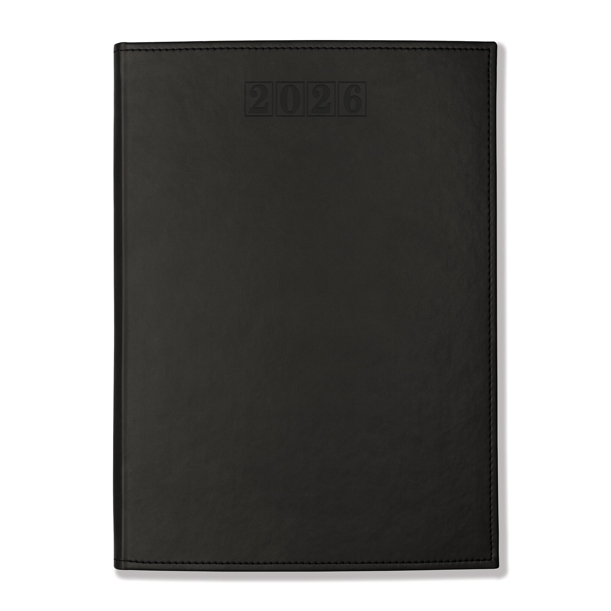 Dorchester NewHide Quarto Desk Diary, Week to View