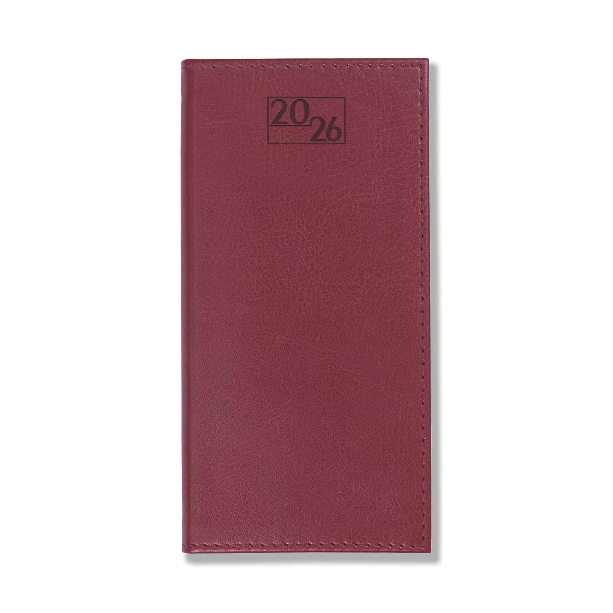 Harrogate SaharaHide Faux Leather Pocket Diary, Week to View