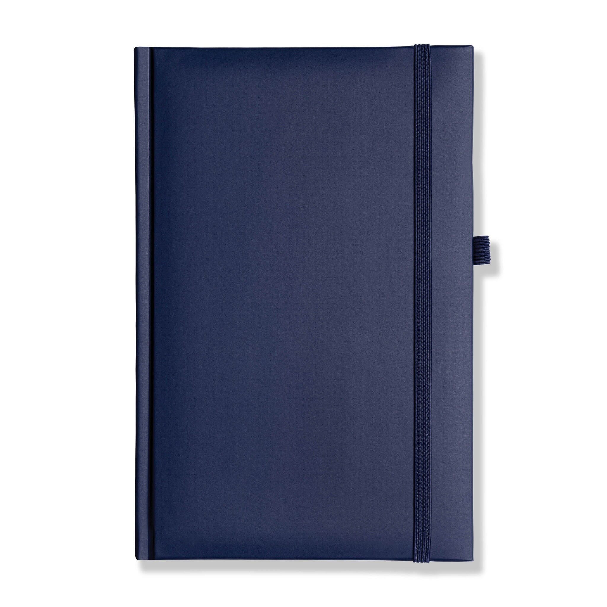 Lewes SmoothGrain A5 Notebook, Feint Ruled, Blue