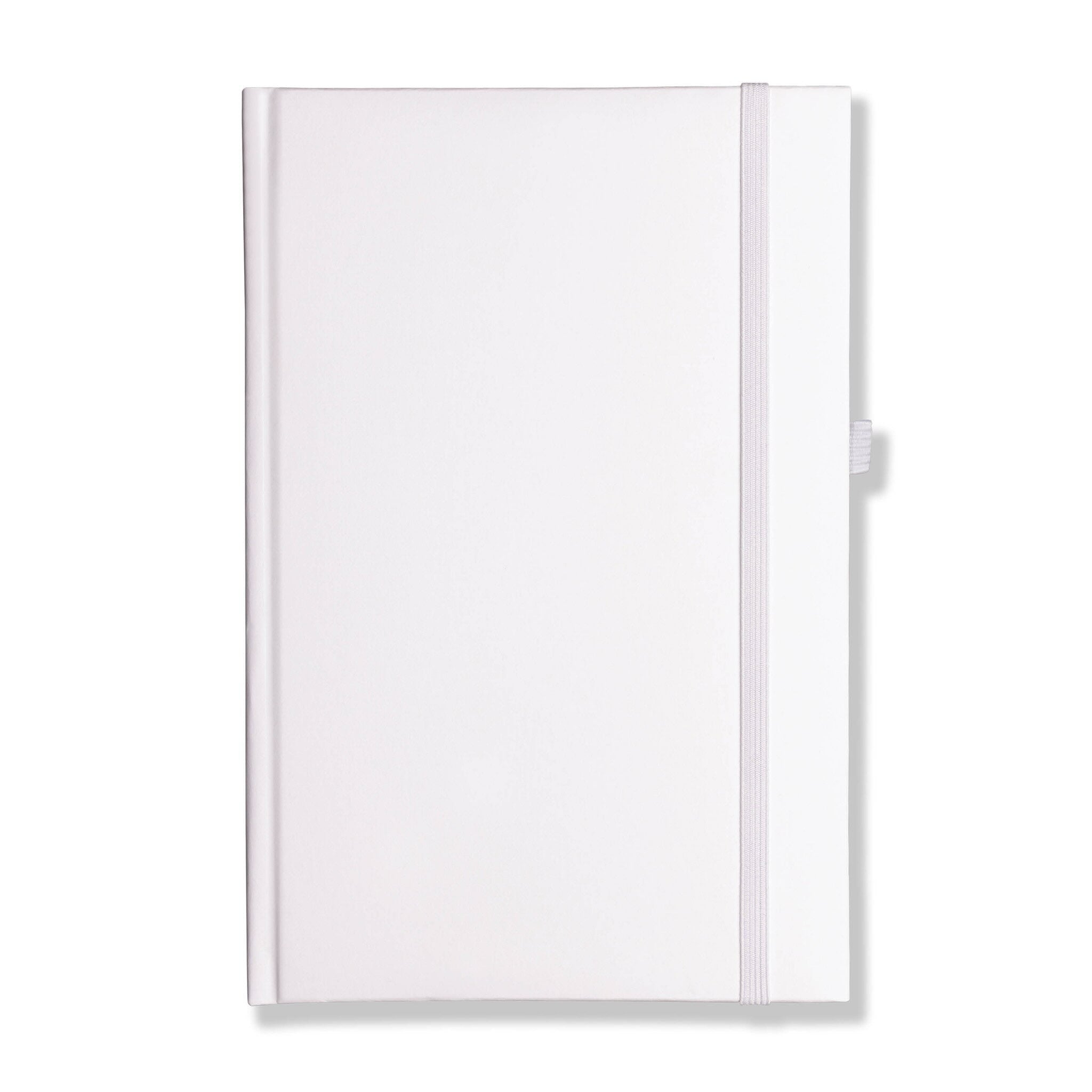 Lewes SmoothGrain A5 Notebook, Feint Ruled, White