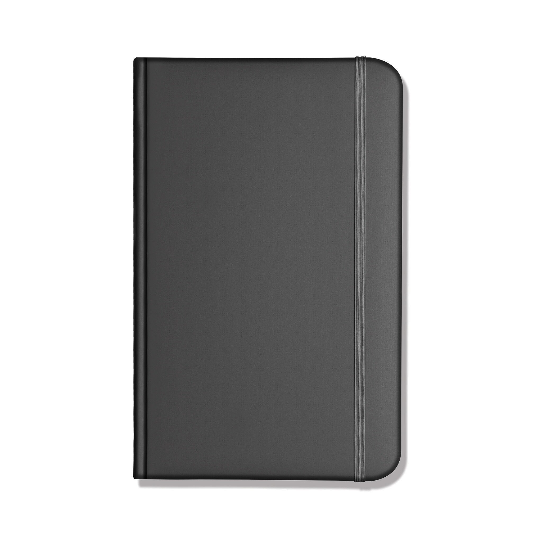 Lewes SmoothGrain A6 Notebook, Feint Ruled, Grey