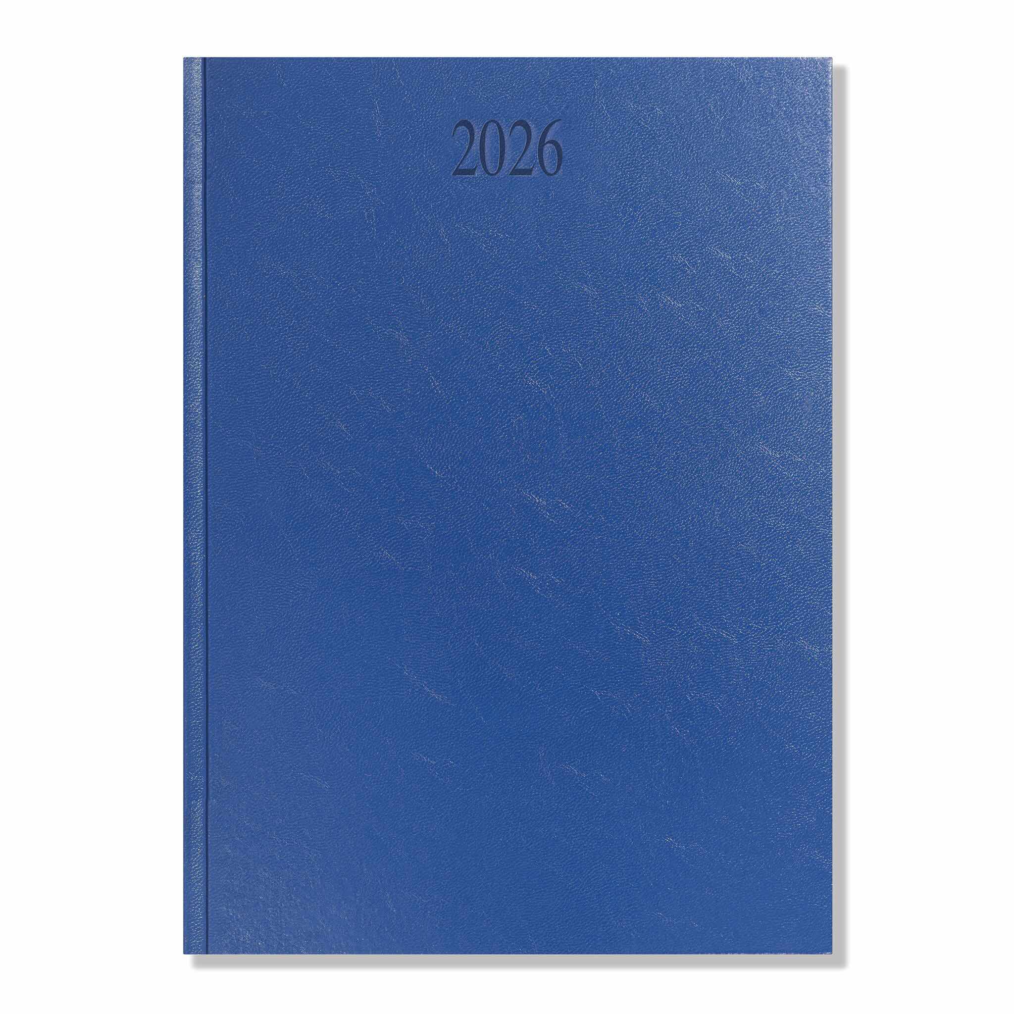Richmond FineGrain A4 Desk Diary, Day Per Page